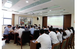 冠世黨支部書記講黨課——守初心、擔使命，找差距、抓落實