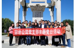 冠世公司黨支部開展“中華民族一家親 同心共筑中國夢”主題黨日活動——組織參觀昭君博物院